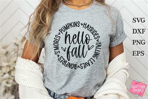 fall shirt svg